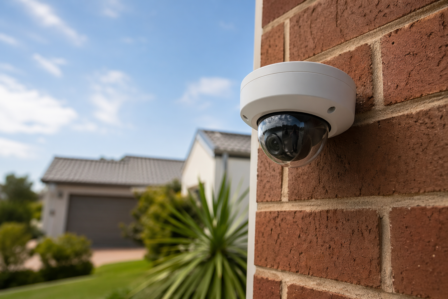 How to Install a Dome Camera on a Brick Wall