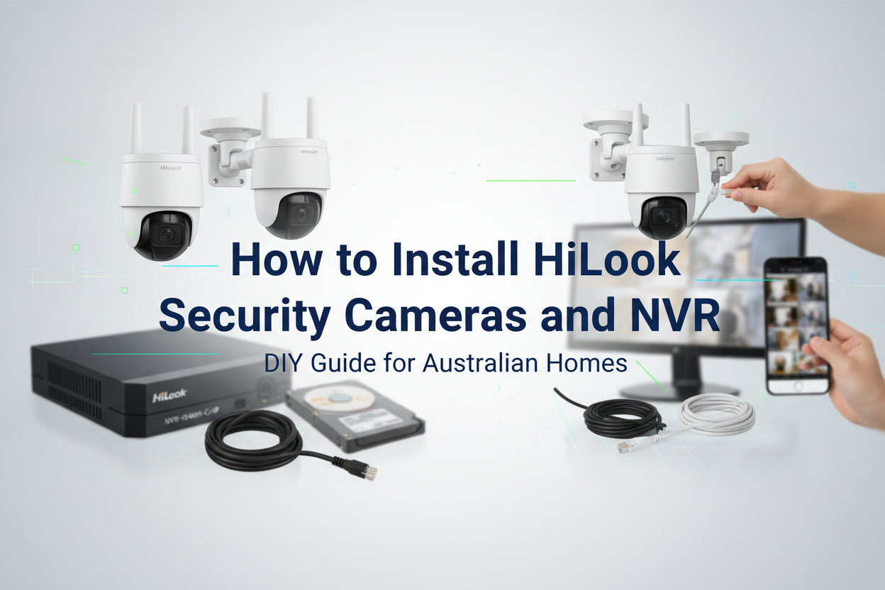 How to Install HiLook Security Cameras and NVR: DIY Guide for Australian Homes