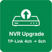 NVR Upgrade (TP-Link) — 4ch → 8ch