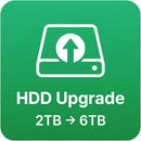 HDD Upgrade — 2TB → 6TB