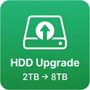 HDD Upgrade — 2TB → 8TB