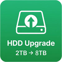 HDD Upgrade — 2TB → 8TB