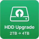 HDD Upgrade — 2TB → 4TB