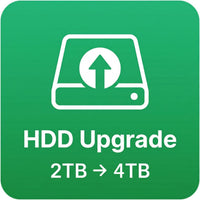 HDD Upgrade — 2TB → 4TB