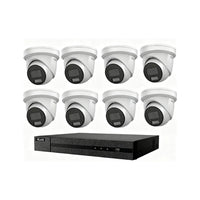 HiLook Hikvision 6MP Pro Series CCTV Kit – 8x Turret IPC-T363H-MU + 8CH PoE NVR (NVR-108MH-C/8P)