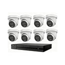 HiLook Hikvision 8MP Pro Series CCTV Kit – 8x Turret IPC-T383H-MU + 8CH PoE NVR (NVR-108MH-C/8P)