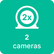 2 cameras
