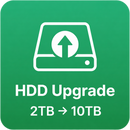 HDD Upgrade — 2TB → 10TB