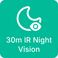 30m IR Night Vision