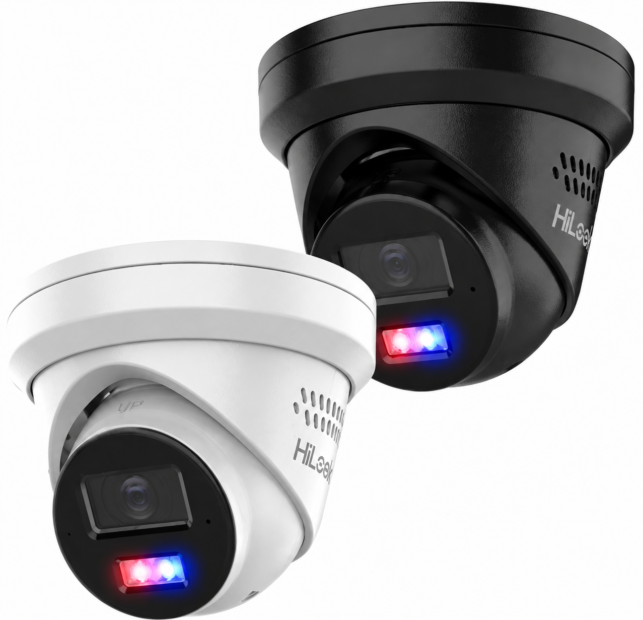 HiLook by Hikvision 8MP IPC-T289-MU/SL All in One Camera with Blue / Red Strobe / Audio (ACDC)