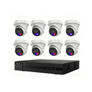HiLook by Hikvision 8MP 4K Acusense 8 Camera , 8CH NVR Kit – ACDC All in one Camera with Colour Deterrance