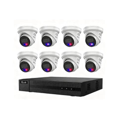 HiLook by Hikvision 8MP 4K Acusense 8 Camera , 8CH NVR Kit – ACDC All in one Camera with Colour Deterrance