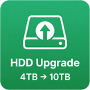 HDD Upgrade — 4TB → 10TB