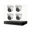 HiLook Hikvision 6MP AcuSense 4CH CCTV Kit 4 Colour Deterrence Cameras IPC-T269-MU/SL