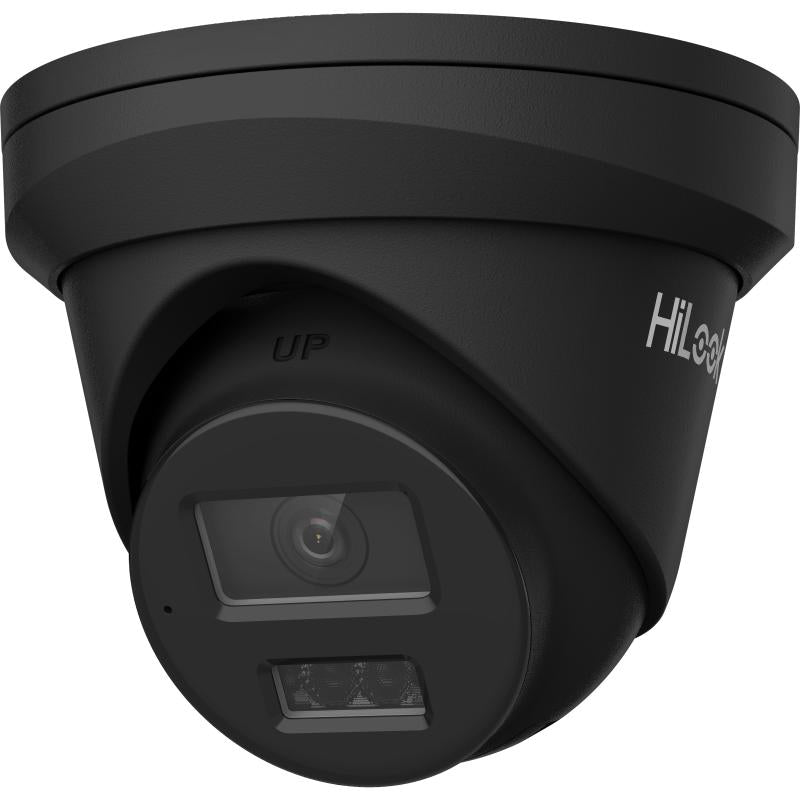 HiLook IPC-T383H-MU Pro 8MP Acusense Turret IP Camera with Mic Colour Night BLACK