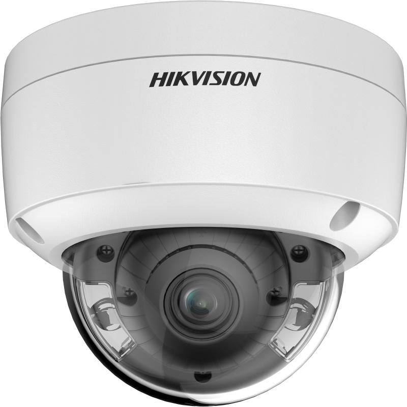 Hikvision DS-2CD2147G2-L 4MP Gen2 Outdoor ColorVu Dome Camera with Acusense 30m White LED 2.8mm