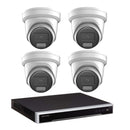 6MP Hikvision Colorvu 3.0 HYBRID CCTV Kit: 4 x Liveguard Cameras + 4CH M Series NVR / 4TB
