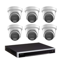 6MP Hikvision Colorvu 3.0 HYBRID CCTV Kit: 6 x Liveguard Cameras + 8CH M Series NVR / 4TB - SMarket