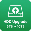 HDD Upgrade — 6TB → 10TB