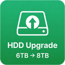 HDD Upgrade — 6TB → 8TB