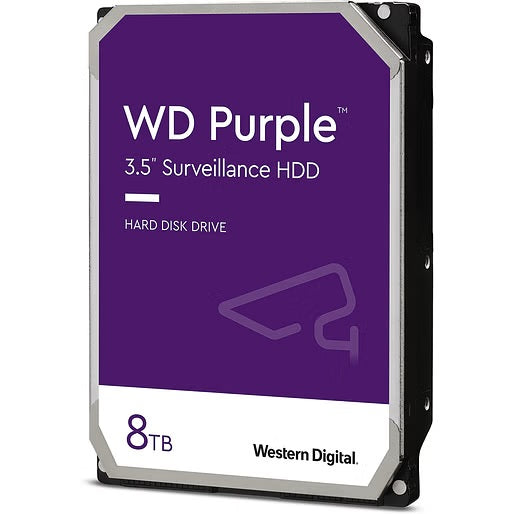8TB HDD – Purple / Skyhawk Surveillance Hard Drive for DVRs & NVR