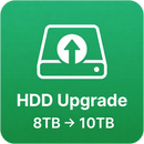 HDD Upgrade — 8TB → 10TB