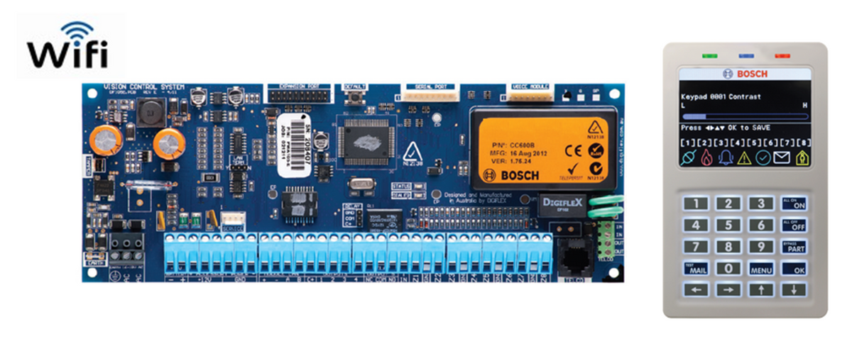 Bosch CC610GWF-2 Solution 6000 Panel + CP737B Wi-Fi Keypad - SMarket