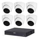 Dahua 6x 4MP DH-IPC-HDW3466EMP-S-AUS SMD WizSense Camera 8CH NVR 