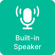 Built-in Speaker