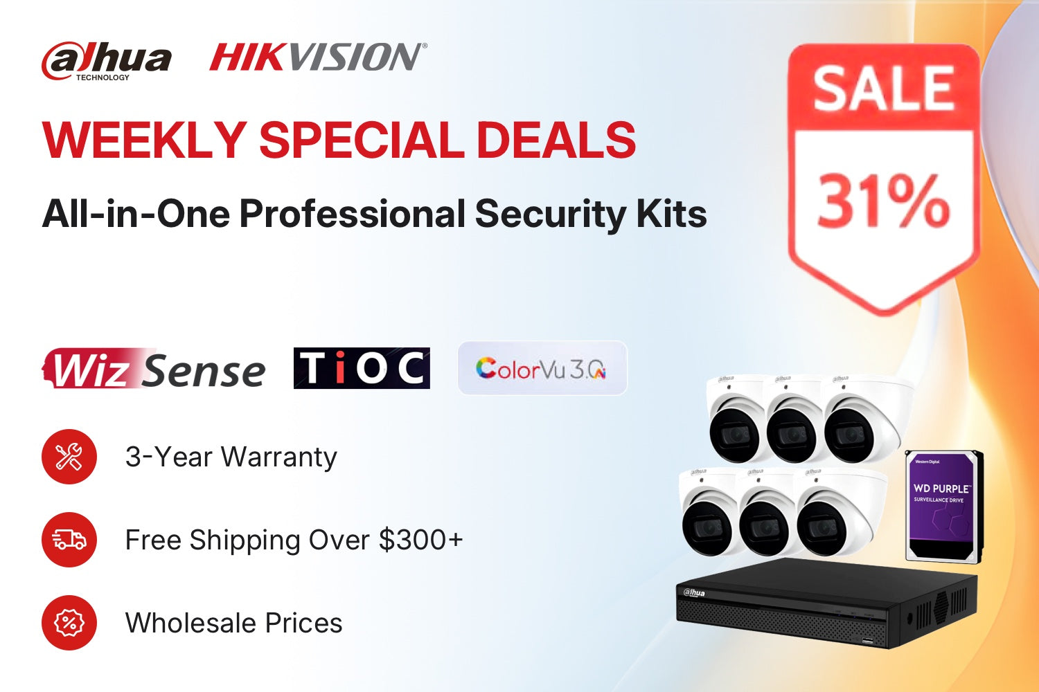 Weekly Special Deals aii-n-one professional security kits-mobile