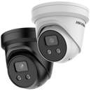 Hikvision DS-2CD2346G2-ISU SL 4MP AcuSense Turret Camera Audio Strobe