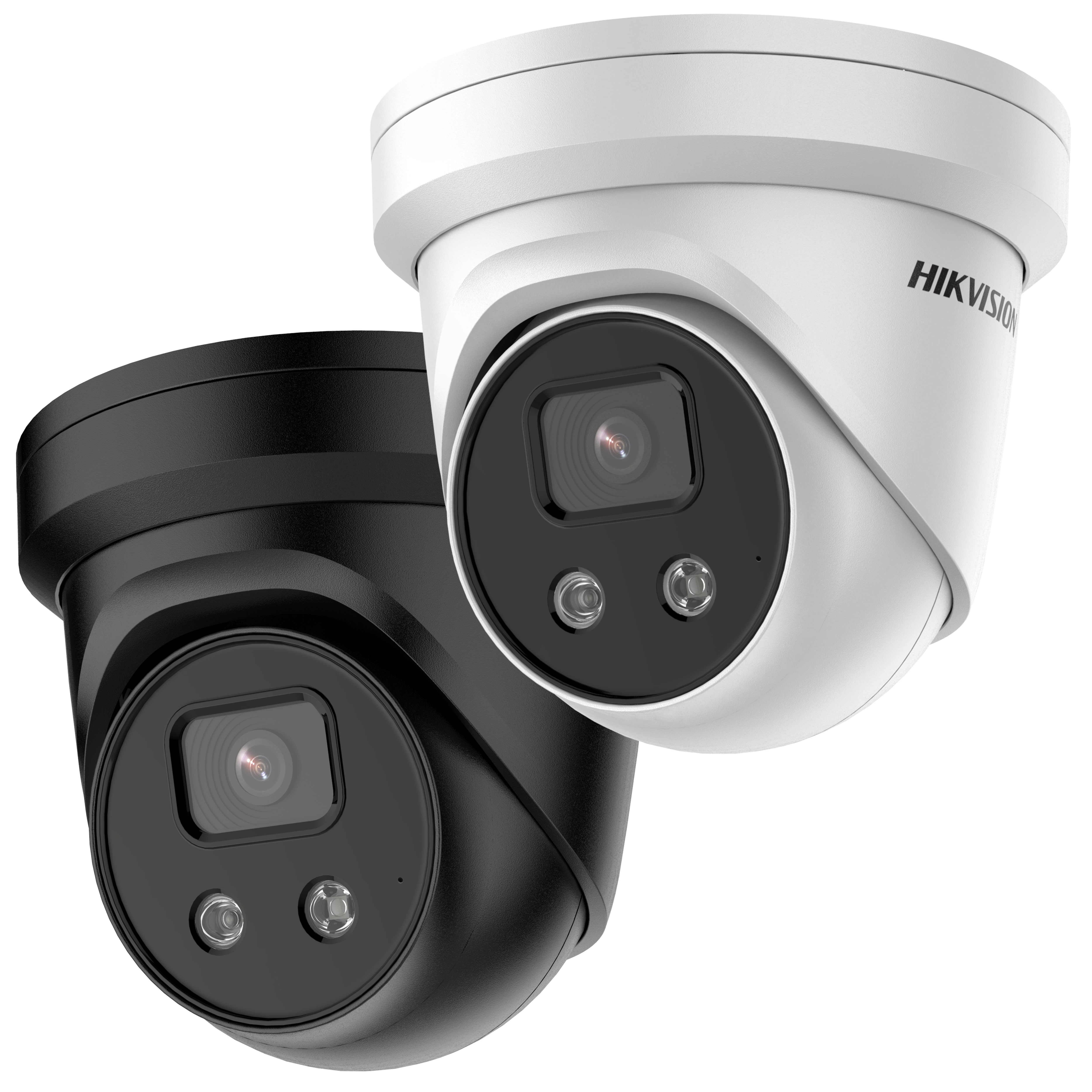Hikvision DS-2CD2366G2H-IU 6MP AcuSense Turret Camera with Built-in Microphone & AI Detection, 2.8mm & 4mm, IR 30m