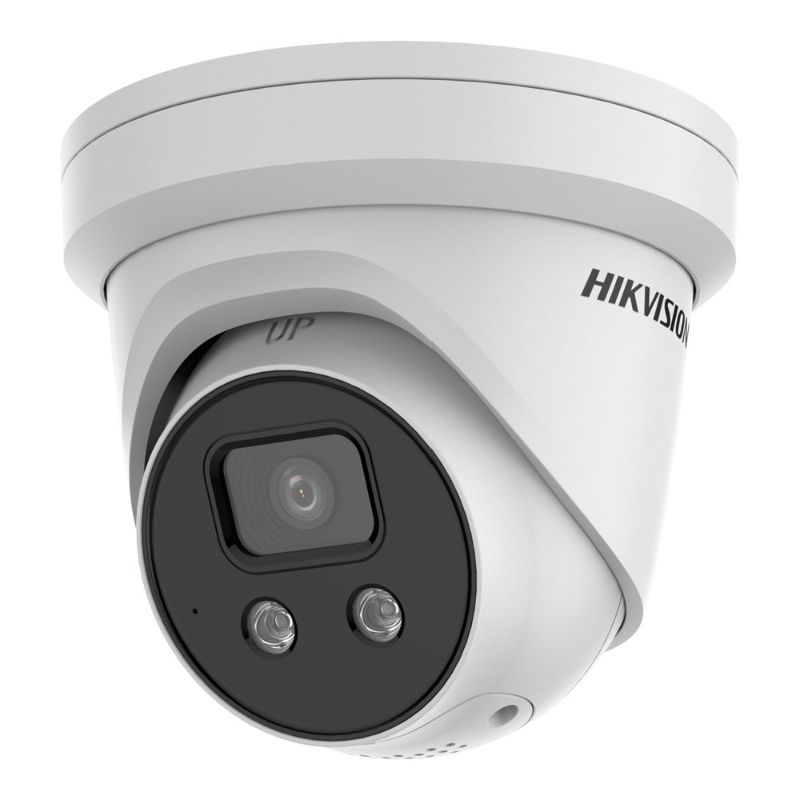 Hikvision Acusense DS-2CD2386G2-ISU/SL IP Camera 8MP 4K With Sound & Strobe Turret Camera BLACK