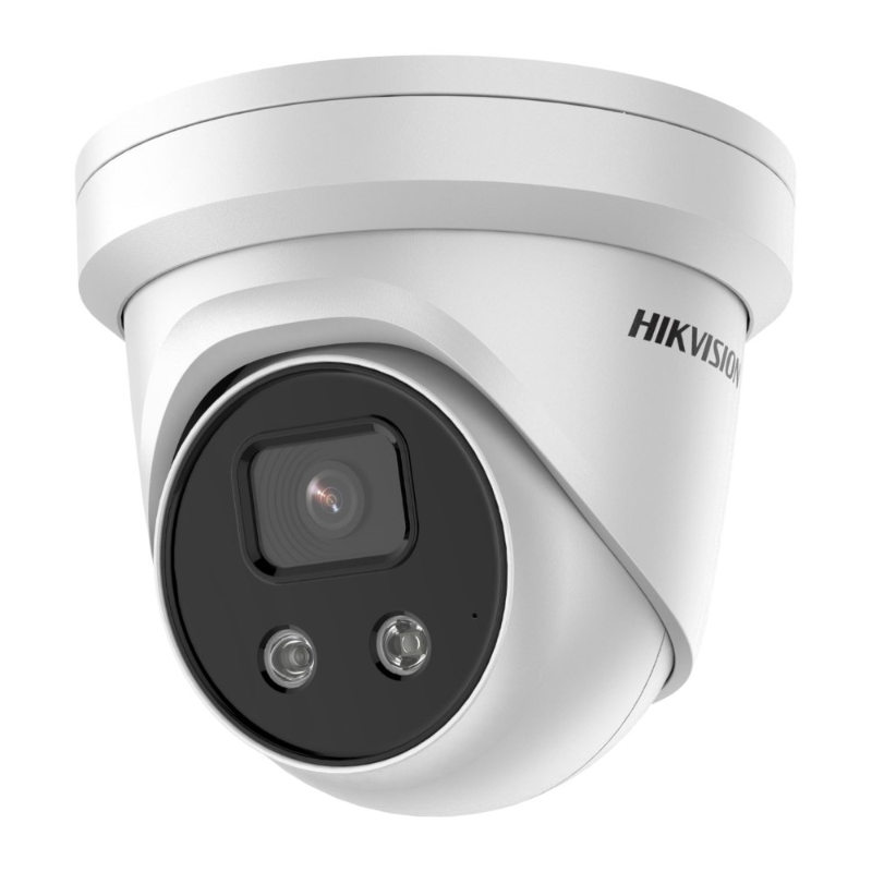 Hikvision Acusense BLACK DS-2CD2386G2-IU IP Camera 8MP 4K Turret Network Camera with Mic