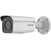 Hikvision DS-2CD2T47G2-L 4MP Gen2 Outdoor ColorVu Bullet Camera Acusense 60m White LED 2.8mm