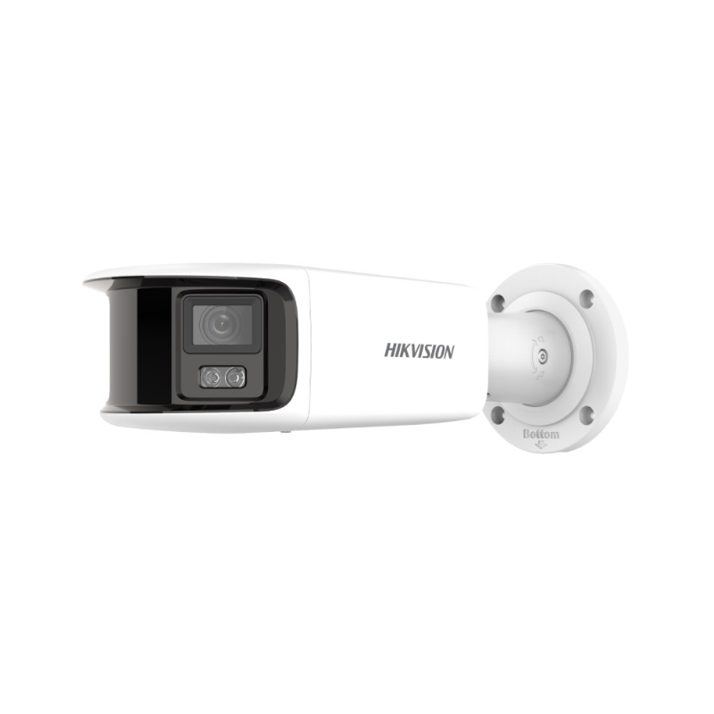 Hikvision Colorvu DS-2CD2T67G2P-LSU-SL 6mp Dual Lens Stobe Audio Bullet Camera,2.8mm, Mic