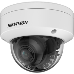 Hikvision DS-2CD3786G2HT-LIZSUY 8 MP Smart Hybrid Light Motorised Dome Camera with Darkfighter S, Varifocal 2.7–13.5 mm, IR/White Light Supplement up to 40 m