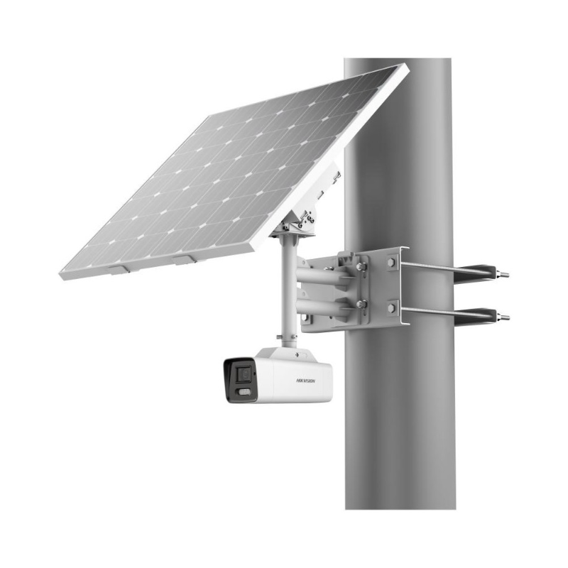 Hikvision DS-2XS6A87G1-LS/C36S80 4K Colorvu Fixed Bullet Solar Power 4G Network Camera w 30AH BATTERY