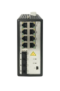 Hikvision DS-3T3512P 8-Port Industrial Layer 3 PoE Switch