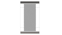 Hikvision DS-K3B601-BASE Turnstile Mounting Base