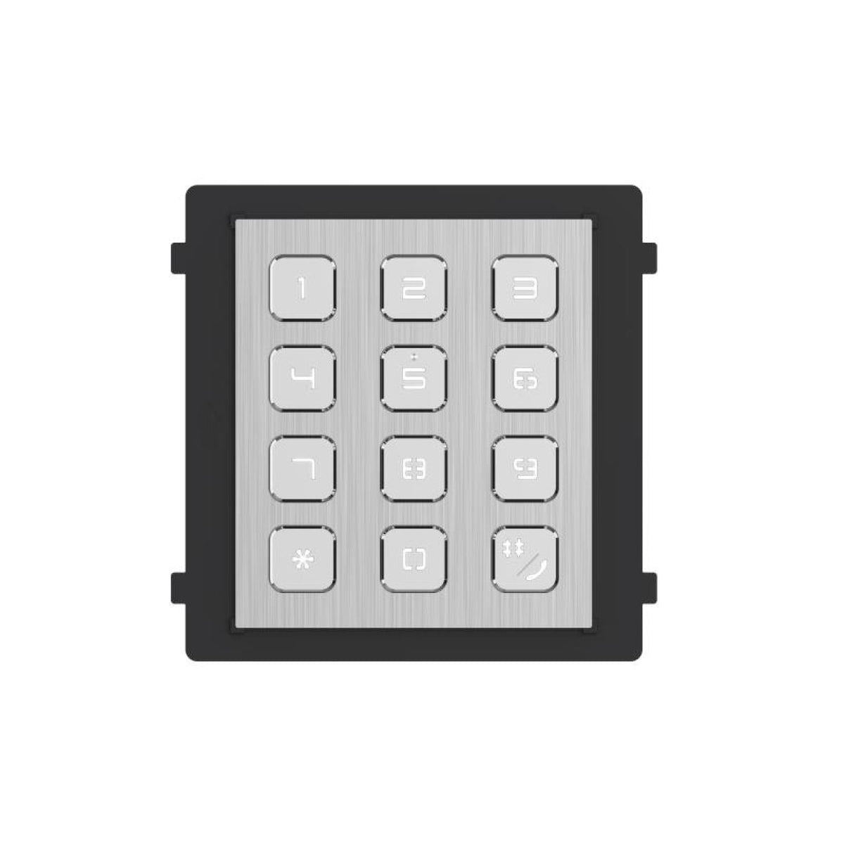 Hikvision DS-KD-KP/S Stainless Steel Intercom Keypad