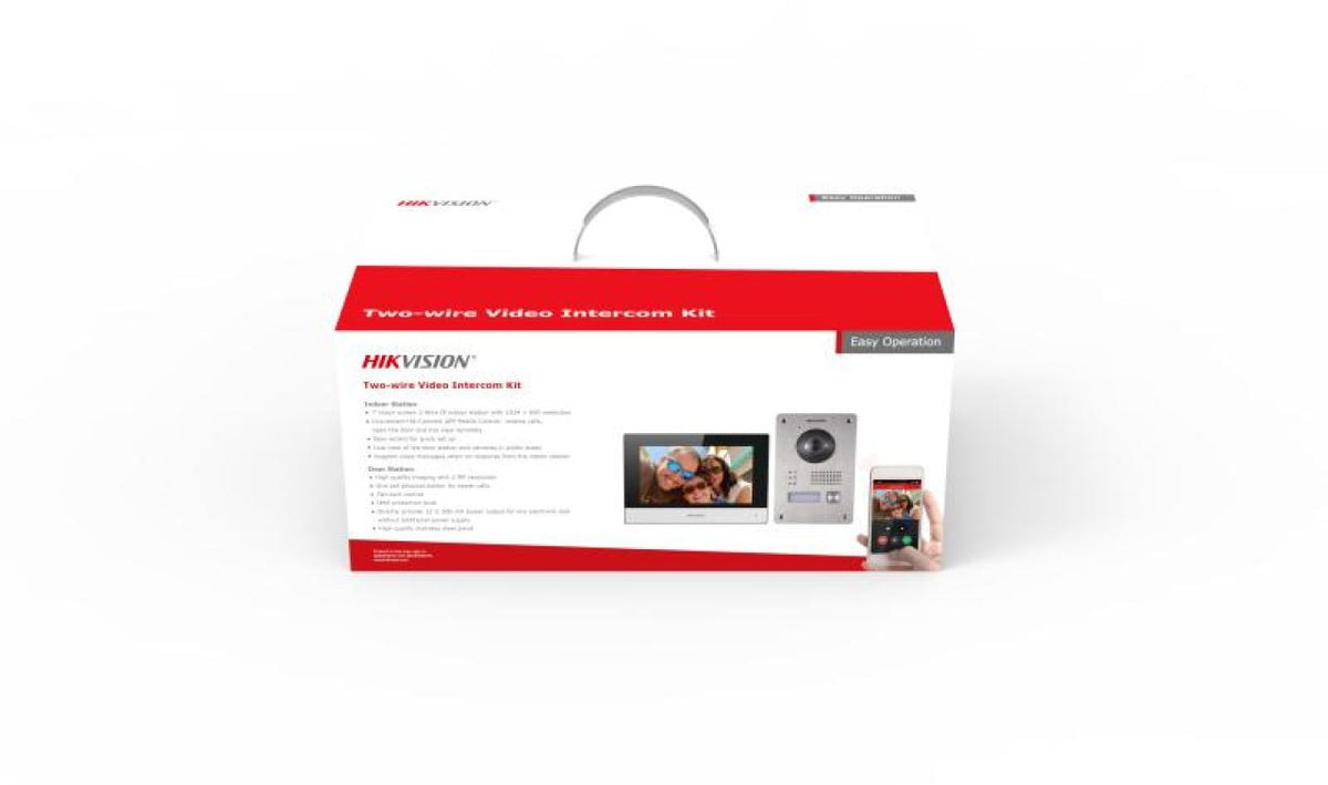 Hikvision DS-KIS703Y-P Two-Wire IP Intercom Kit