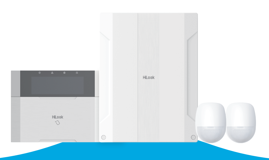 Hilook by Hikvision HA-ALARM-KIT1 AX Hybrid Pro Wired Alarm Kit with PIR Sensors & Keypad