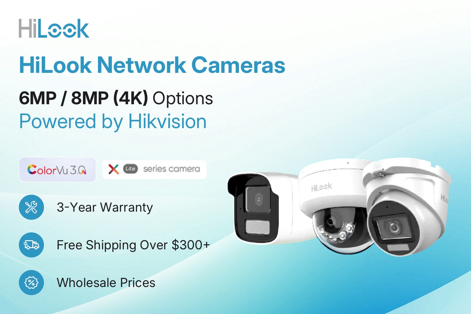 8MP Options Powered by Hikvision
