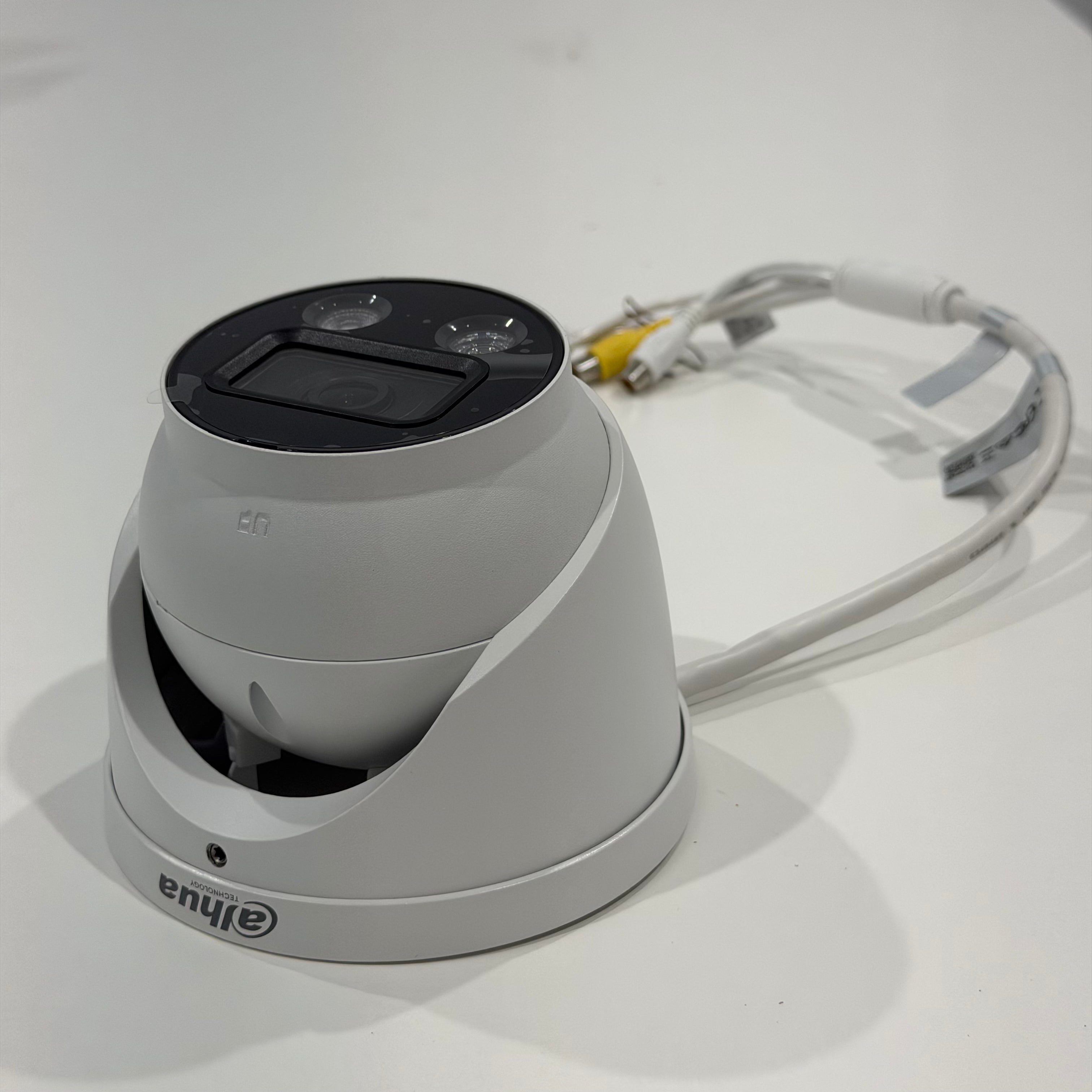 Dahua DH-IPC-HDW3849H-AS-PV-ANZ-S2 8MP TiOC 3.0 Turret Camera 2.8mm, AcuPick, Active Deterrence, Two-Way Talk
