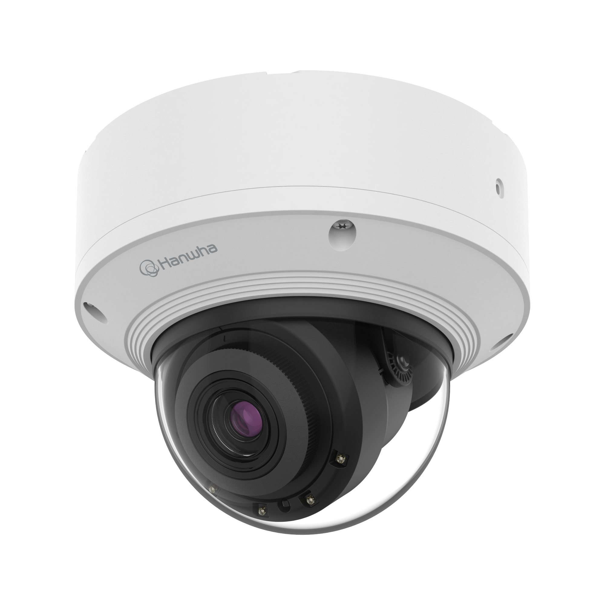 Hanwha PND-A9081RV 8MP 4K AI Indoor Vandal Dome, 30m IR, IK10