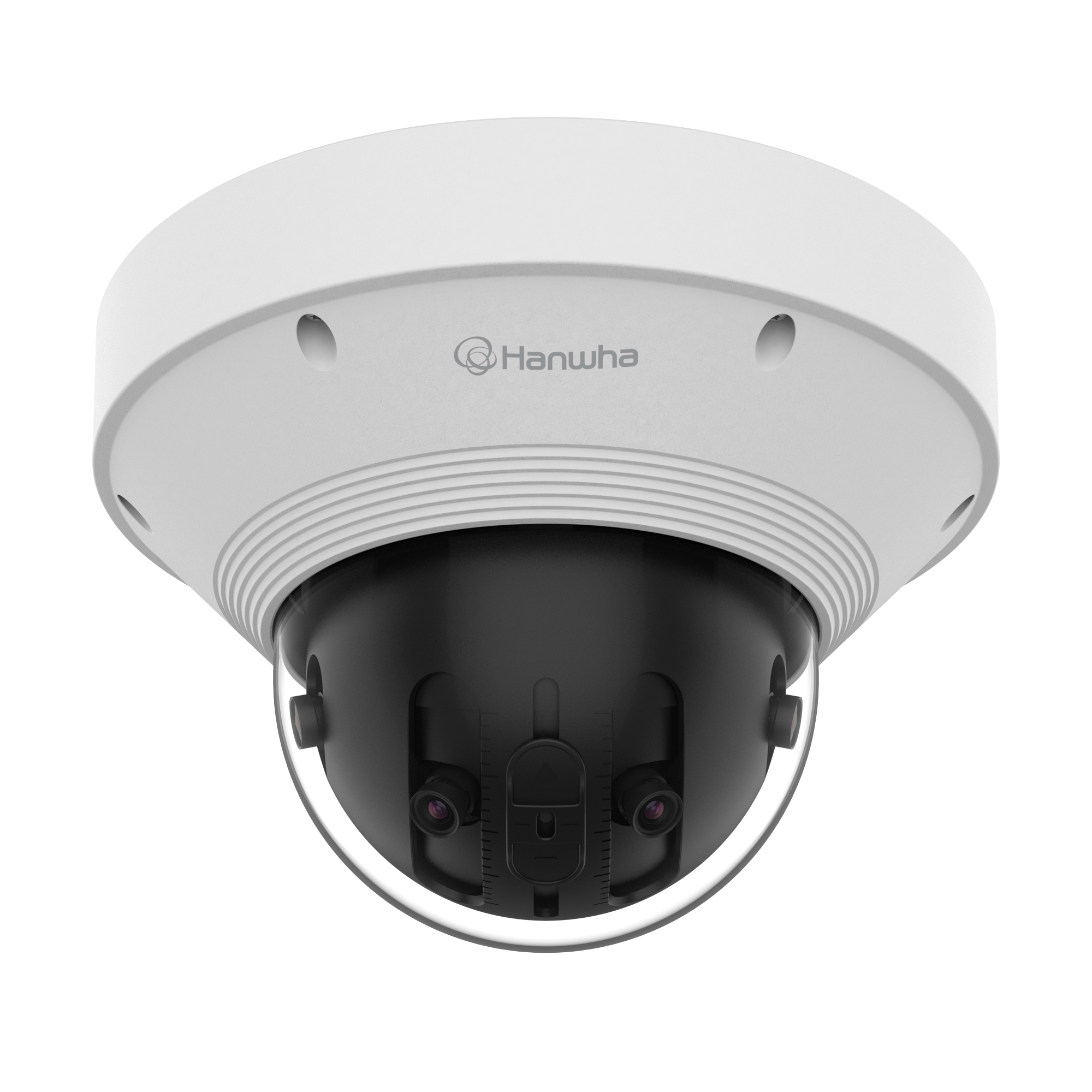 Hanwha PNM-9022V 8-Megapixel Multi-Sensor Panoramic IP Camera, IP66 IK10 Outdoor
