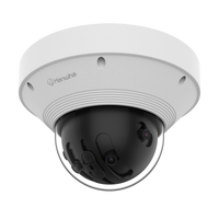 Hanwha PNM-9022V 8-Megapixel Multi-Sensor Panoramic IP Camera, IP66 IK10 Outdoor