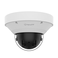 Hanwha PNM-9022V 8-Megapixel Multi-Sensor Panoramic IP Camera, IP66 IK10 Outdoor