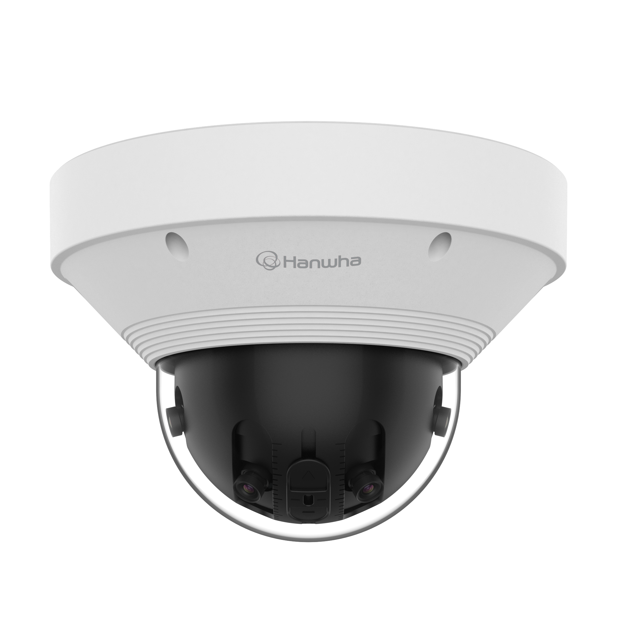 Hanwha PNM-9022V 8-Megapixel Multi-Sensor Panoramic IP Camera, IP66 IK10 Outdoor